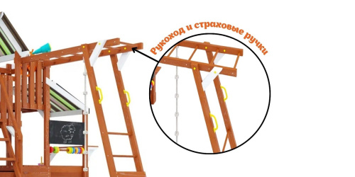 Детская площадка для дачи Савушка TooSun 9 салатовый