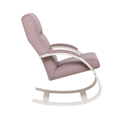 Кресло-качалка Leset Милано слоновая кость Velur V11