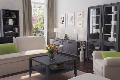 Комод Молодечномебель Charlie B-6 шафран 