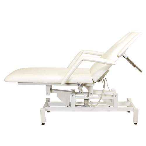 Массажный стол Элеганс МД - 850 (белый №89/189 с добавлением колесной базы)