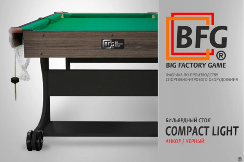 Бильярд BFG Compact Light 6 Анкор черный