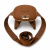Массажер для тела ручной VibeWell P-054 BROWN Массажер для тела ручной VibeWell P-054 BROWN