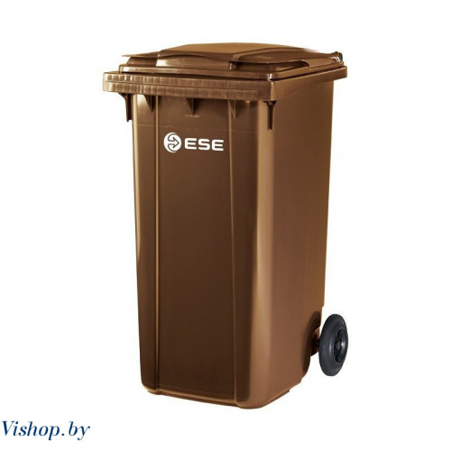Контейнер для мусора ESE 240л коричневый