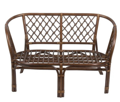 IND Комплект Багама с диваном орех матовый подушка коричневая 