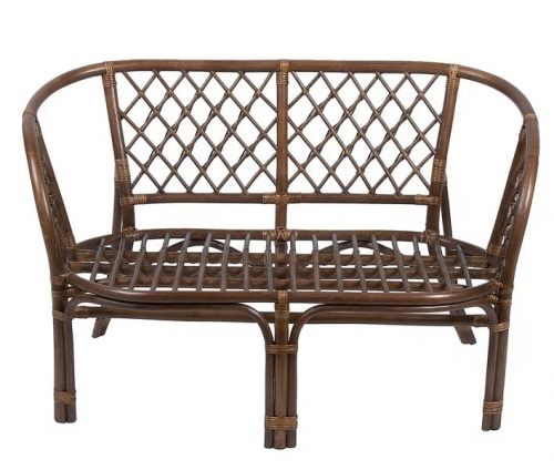 IND Комплект Багама с диваном орех матовый подушка коричневая 