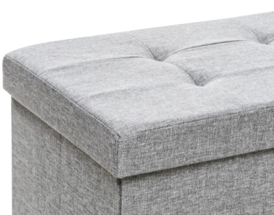 Пуф Leset Леда складной серый 