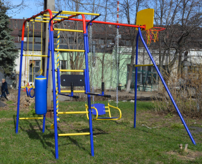 Уличный спортивный комплекс для дачи Пионер Юла МАКСИ ЦК-2М