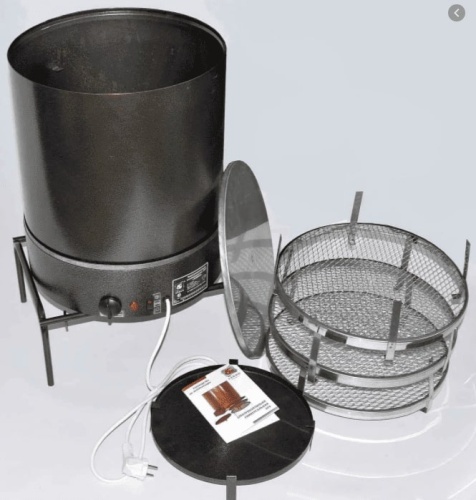 Электрокоптильня горячего копчения ЭКУ ЭЛВИН 