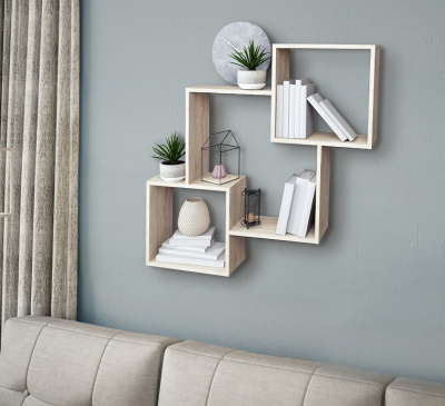 Полка навесная СН-100.37 дуб экспрессив песочный 