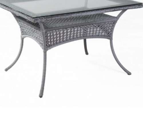 Стол обеденный 6 мест DECO 120х90 серый