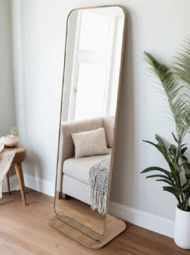 Зеркало напольное Стелла 4 дуб крафт золотой 