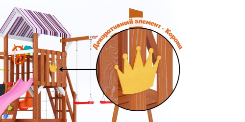 Детская площадка для дачи Савушка TooSun 12 розовый