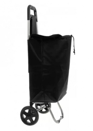 Сумка-тележка хозяйственная AMIGO черная