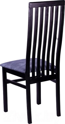 Стул МДК-82.1 Венге Микровелюр серый 