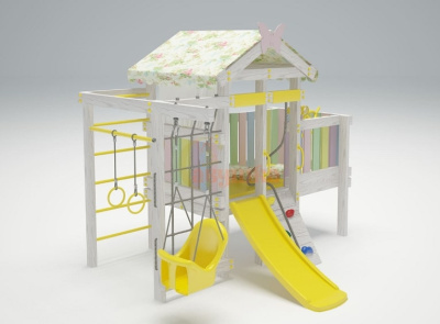 Спортивный комплекс для дачи Савушка Baby club 6