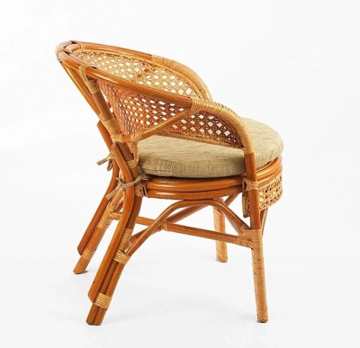 02/15 IND Кресло Пеланги коньяк 