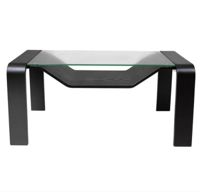 Стол журнальный Гурон 1 черный матовый 