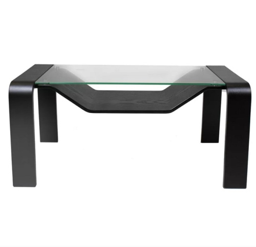 Стол журнальный Гурон 1 черный матовый 