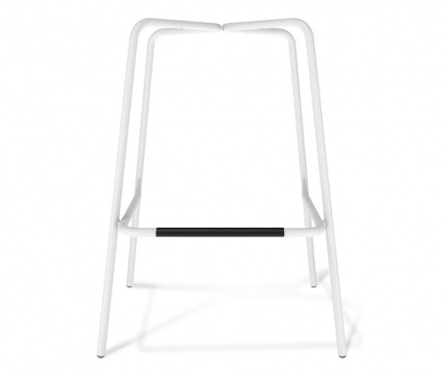 Стул барный Sheffilton SHT-ST19/S29 белый белый муар 