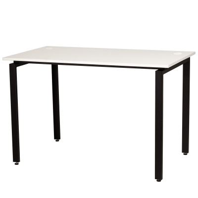 Стол письменный Сиэтл ДТ-5 160х70 дуб белый металл черный 