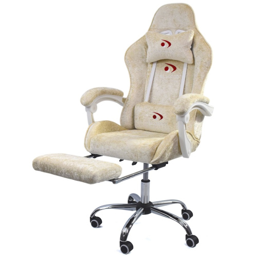 Вибромассажное кресло Calviano AVANTI ULTIMATO beige fabric 