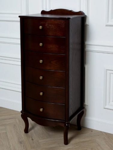 Комод Leset Беатрис узкий 6 ящ. 