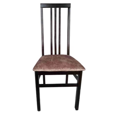 Стул МДК-82 венге Микровелюр коричневый 