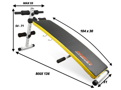 Скамья для пресса Neo-Sport NS-07