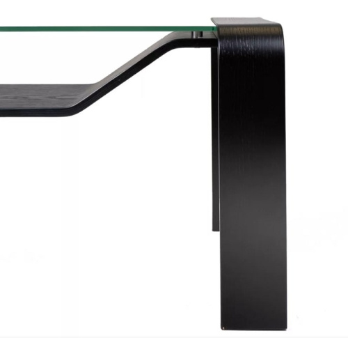 Стол журнальный Гурон 1 черный матовый 