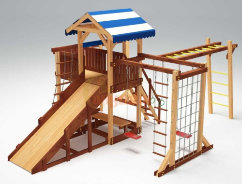 Детская спортивная площадка для дачи Савушка 4 Cезона 7