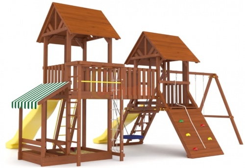 Детская спортивная площадка для дачи Савушка ХИТ 8