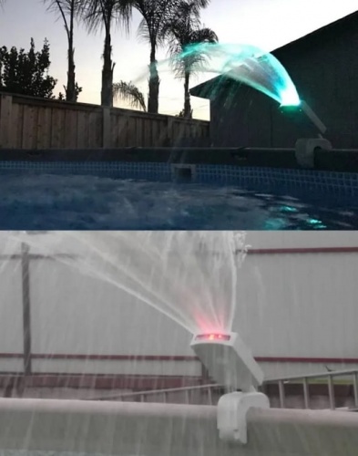 Фонтан для бассейна с подсветкой воды Intex (28089)