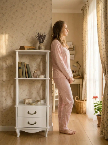 Этажерка Джульетта 2 уровня Л молочный дуб 