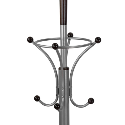 Вешалка напольная Д 4 металлик венге 