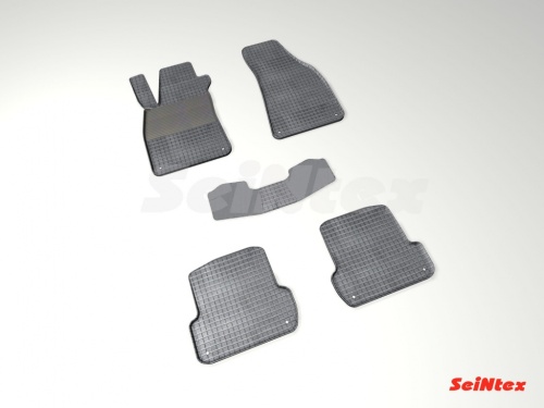 Резиновые коврики салона Сетка для Audi A4 B7 2004-2007 Черные