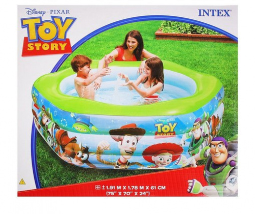 Бассейн надувной 191х178х61 см Intex Toy Story 57490NP