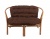 IND Комплект Багама 1 с диваном коньяк подушка коричневая 