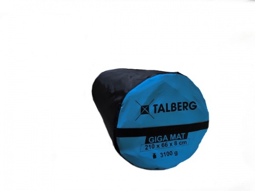 Самонадувающийся коврик Talberg Giga Mat blue