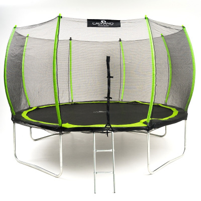 Батут с защитной сеткой Calviano 374 см 12ft OUTSIDE master green