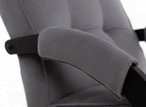 Кресло-маятник Leset Хилл венге Velur V32