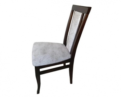 Стул Б-2230.1 Орех Микровелюр серый 