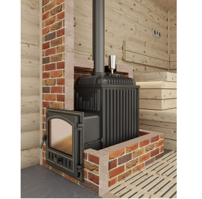 Печь для бани Эверест Легкий пар (280) под обкладку