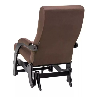 Кресло-маятник Leset Дэми венге ткань V23