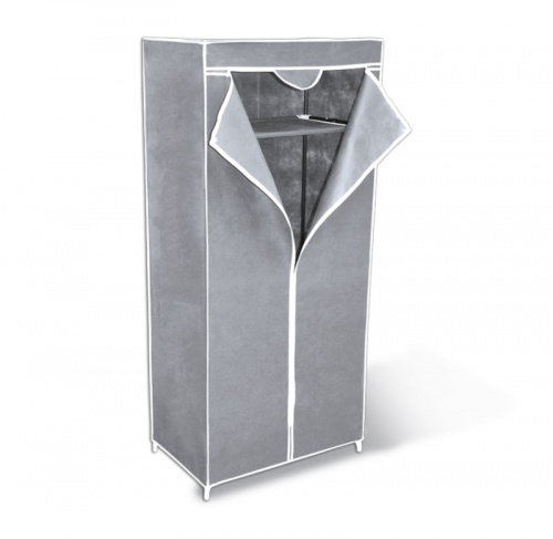 Вешалка-гардероб с чехлом Sheffilton 2012 серый 