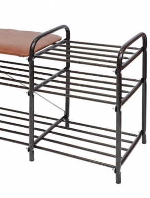 Этажерка для обуви NIKA Люкс 3 медь 