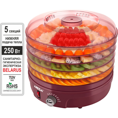 Сушилка для овощей и фруктов Aresa AR-2602 (FD-441)