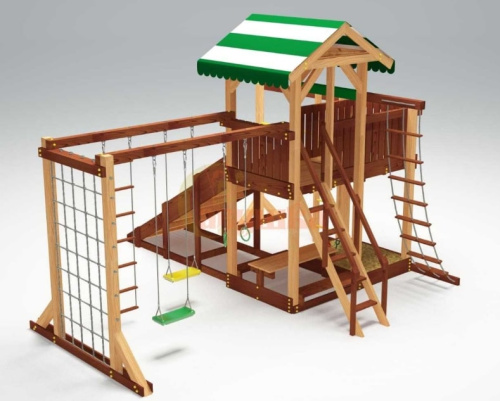 Детская спортивная площадка для дачи Савушка 4 Cезона 6