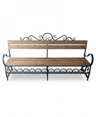 Лавка с элементами ковки ЛК-1 2,0 м
