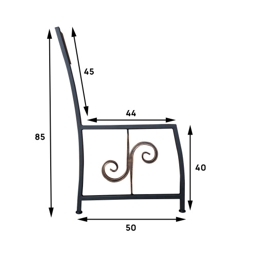 Боковины для скамейки садовой МФ 10 