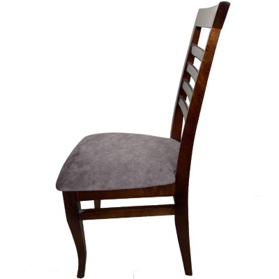 Стул МДК-93 Орех Микровелюр коричневый 